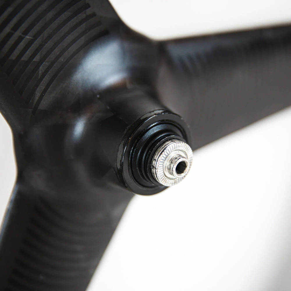 PRO TeXtreme 3-Spoke Tubular Front Wheel - Rim Brake 3 PRO TeXtreme 3-Spoke Tubular Front Wheel - Rim Brake - Billede 3