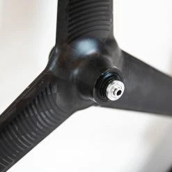 PRO TeXtreme 3-Spoke Tubular Front Wheel - Rim Brake -Racercykler Elegant Butik 8T1A0143