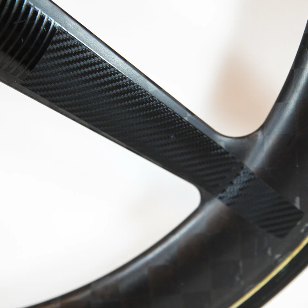 PRO TeXtreme 3-Spoke Tubular Front Wheel - Rim Brake 11 PRO TeXtreme 3-Spoke Tubular Front Wheel - Rim Brake - Billede 11