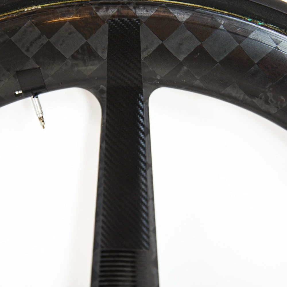 PRO TeXtreme 3-Spoke Tubular Front Wheel - Rim Brake 13 PRO TeXtreme 3-Spoke Tubular Front Wheel - Rim Brake - Billede 13