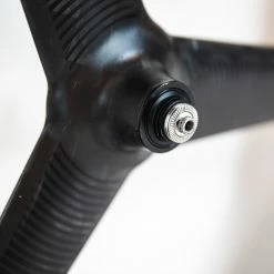 PRO TeXtreme 3-Spoke Tubular Front Wheel - Rim Brake -Racercykler Elegant Butik 8T1A0199