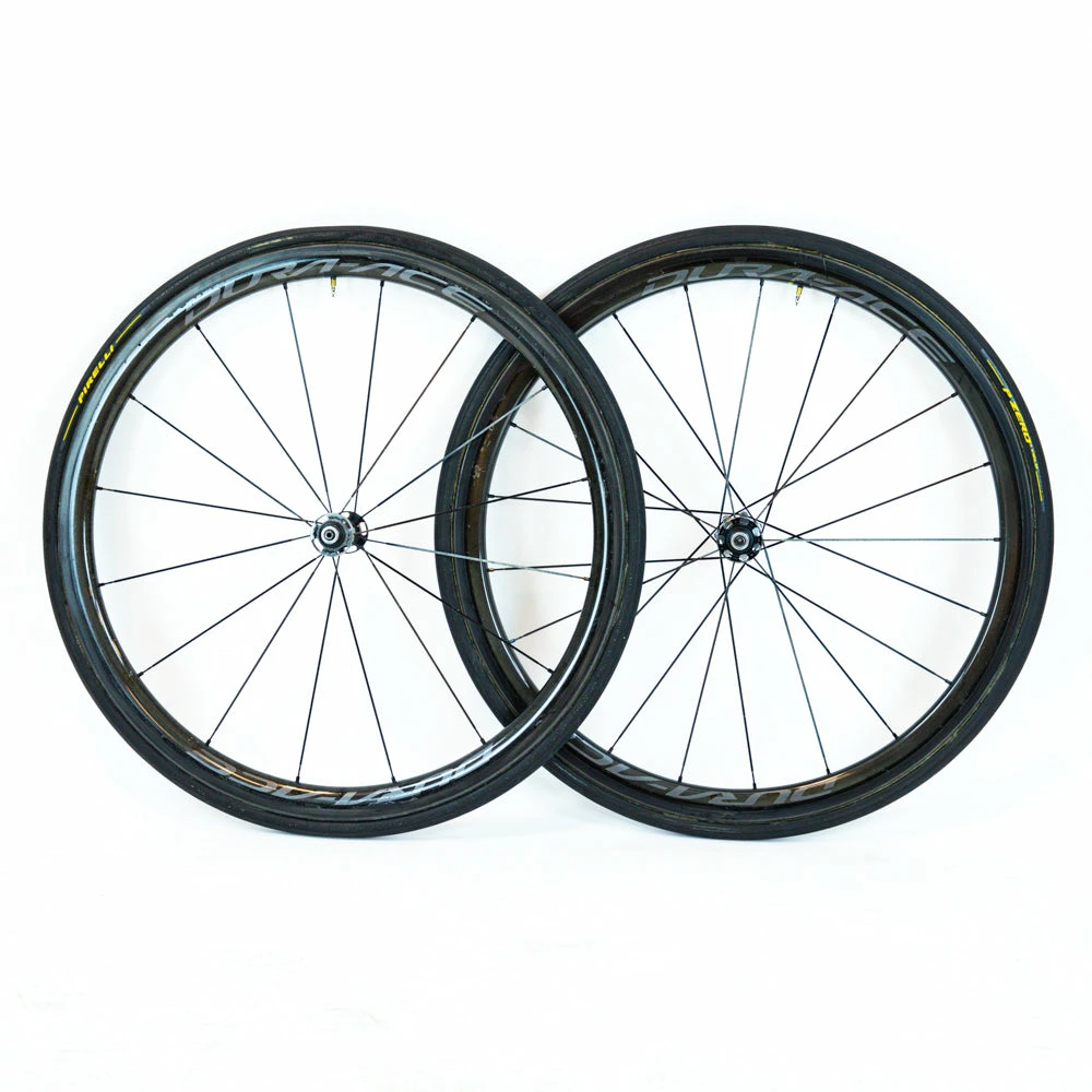 Shimano Dura-Ace C40 R9100 Tubular Wheelset - Rim Brake 2 Shimano Dura-Ace C40 R9100 Tubular Wheelset - Rim Brake - Billede 2