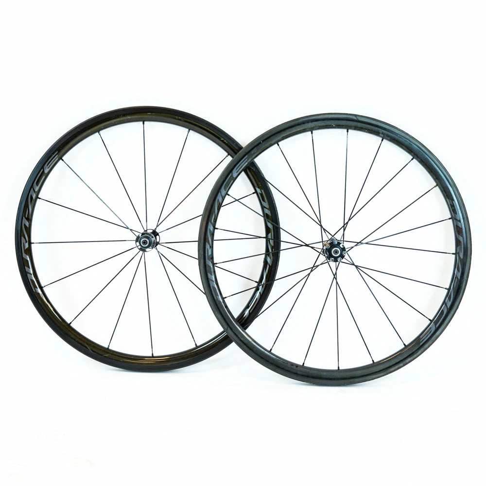 Shimano Dura-Ace C40 R9100 Tubular Wheelset - Rim Brake 2 Shimano Dura-Ace C40 R9100 Tubular Wheelset - Rim Brake - Billede 2