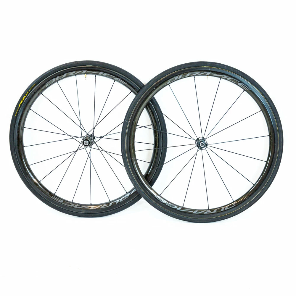 Shimano Dura-Ace C40 R9100 Tubular Wheelset - Rim Brake 1 Shimano Dura-Ace C40 R9100 Tubular Wheelset - Rim Brake