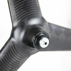 PRO TeXtreme 3-Spoke Tubular Front Wheel - Rim Brake -Racercykler Elegant Butik 8T1A9730