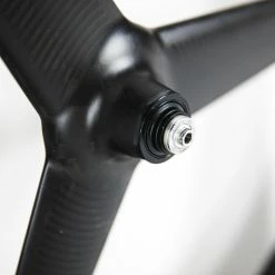 PRO TeXtreme 3-Spoke Tubular Front Wheel - Rim Brake -Racercykler Elegant Butik 8T1A9770