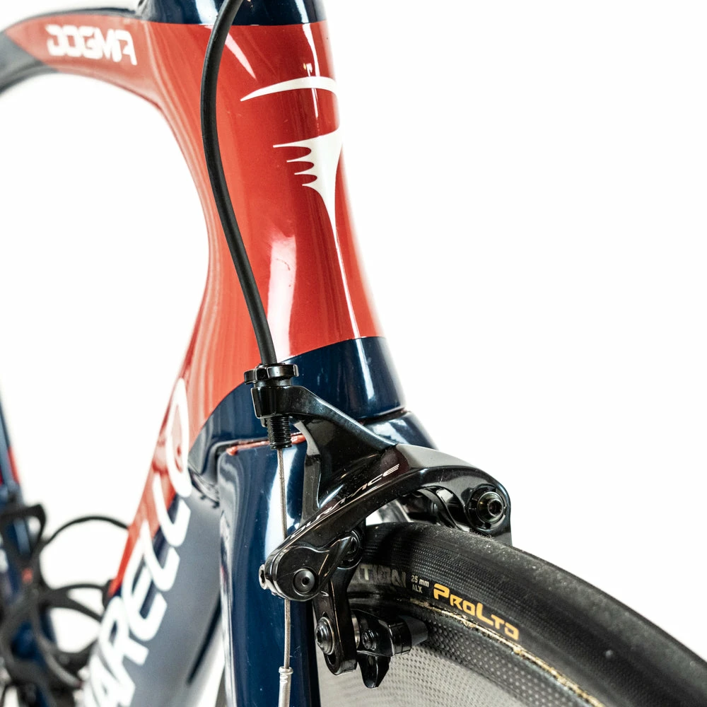 Pinarello Dogma F - Sivakov - 57.5 - Dura-Ace DI2 - Team Ineos Grenadiers 12 Pinarello Dogma F - Sivakov - 57.5 - Dura-Ace DI2 - Team Ineos Grenadiers - Billede 12