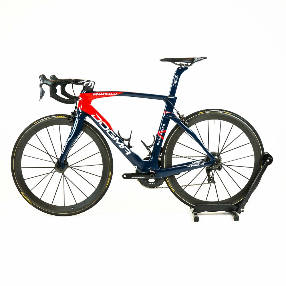 Pinarello Dogma F - Rodriguez - 55 - Dura-Ace DI2 - Team Ineos Grenadiers 4 Pinarello Dogma F - Rodriguez - 55 - Dura-Ace DI2 - Team Ineos Grenadiers - Billede 4