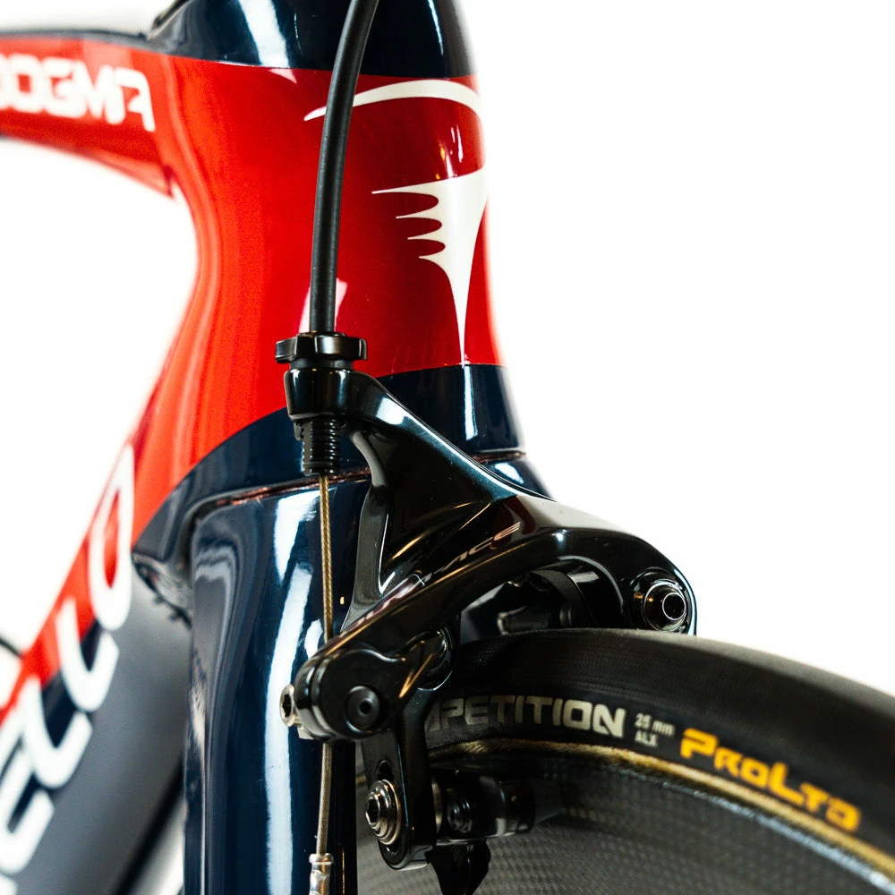 Pinarello Dogma F - Pidcock - 46.5 - Dura-Ace DI2 - Team Ineos Grenadiers 14 Pinarello Dogma F - Pidcock - 46.5 - Dura-Ace DI2 - Team Ineos Grenadiers - Billede 14