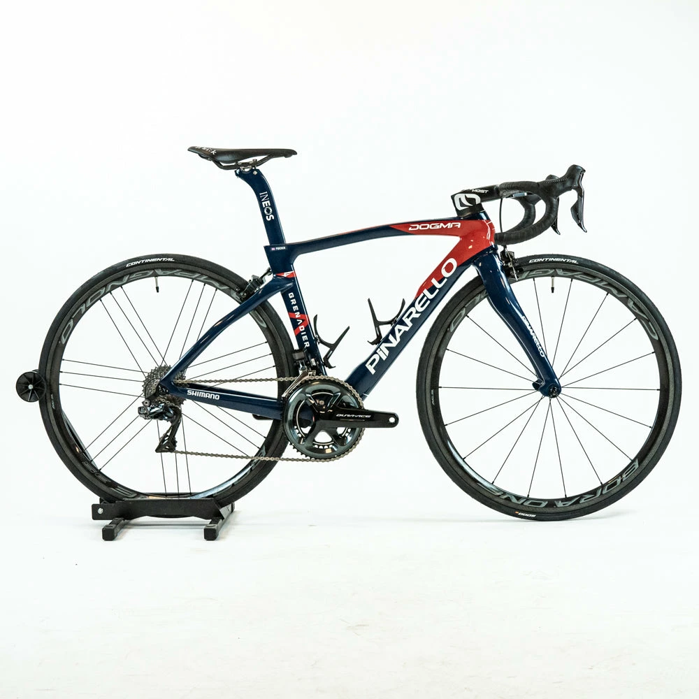 Pinarello Dogma F - Pidcock - 46.5 - Dura-Ace DI2 - Team Ineos Grenadiers 2 Pinarello Dogma F - Pidcock - 46.5 - Dura-Ace DI2 - Team Ineos Grenadiers - Billede 2