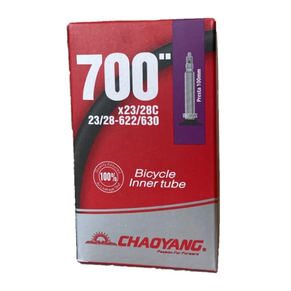 Chaoyang Inner Tube 700x23/28c Presta 100mm 1 Chaoyang Inner Tube 700x23/28c Presta 100mm