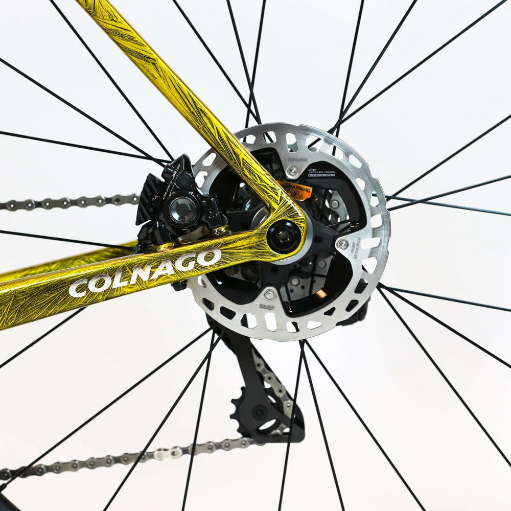 Colnago V3Rs Disc Gold - 52s - Dura-Ace Di2 12-speed 17 Colnago V3Rs Disc Gold - 52s - Dura-Ace Di2 12-speed - Billede 17
