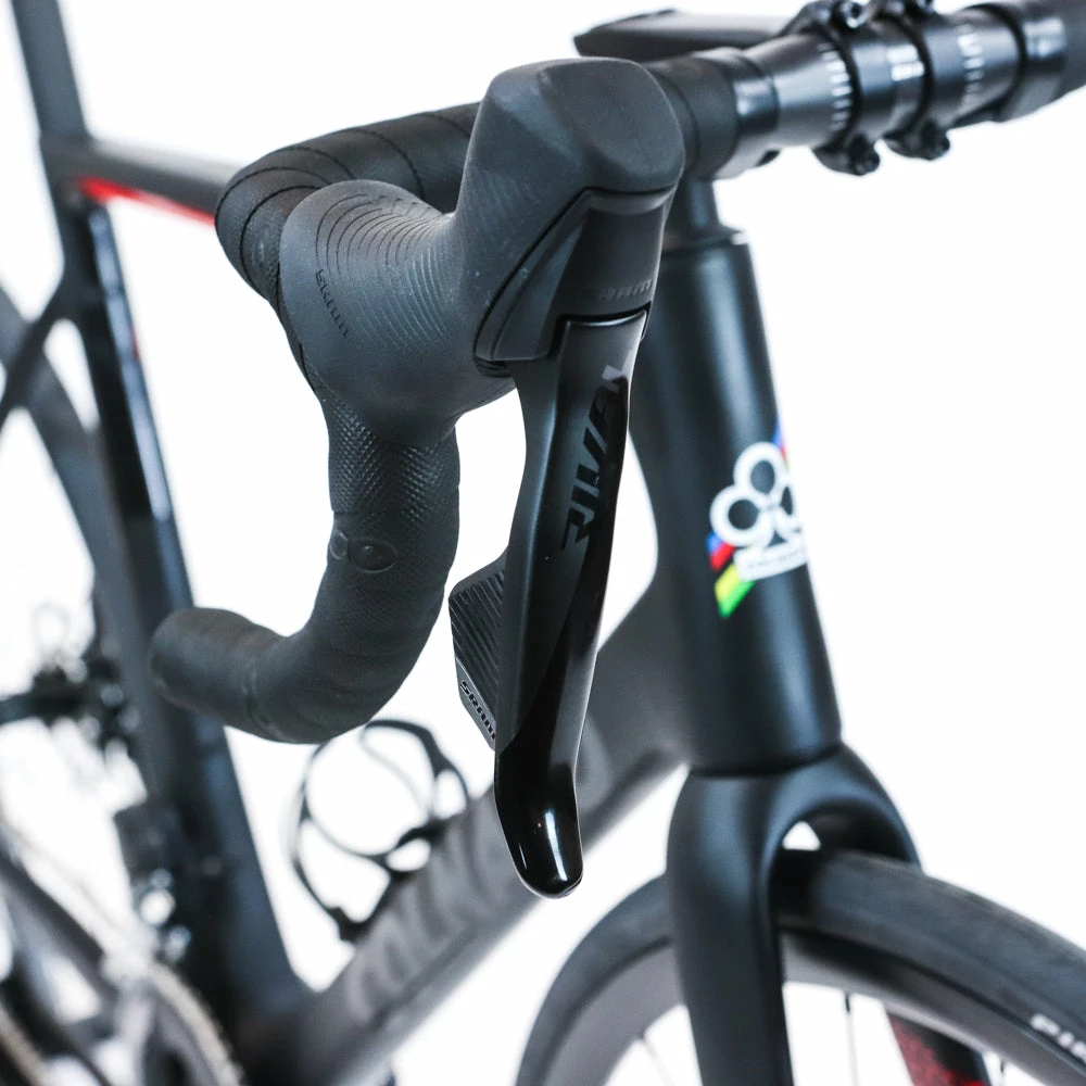 Colnago V3 Disc - 54s - SRAM Rival AXS - Black/Red 15 Colnago V3 Disc - 54s - SRAM Rival AXS - Black/Red - Billede 15