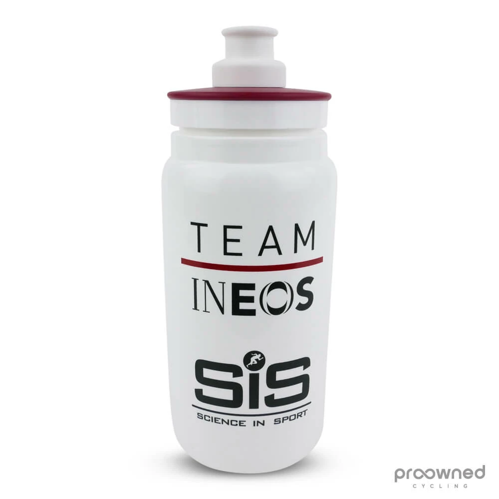Water Bottle - Elite Fly 550 Ml - White - Team Ineos 2020 1 Water Bottle - Elite Fly 550 Ml - White - Team Ineos 2020