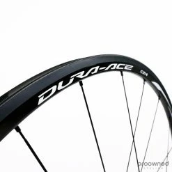 Shimano Dura-Ace 9000 C24 Carbon Tubular Rear Wheel -Racercykler Elegant Butik P1500435