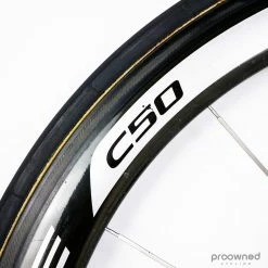 Shimano Dura-Ace 9000 C50 Carbon Tubular Rim Front Wheel -Racercykler Elegant Butik P1500450