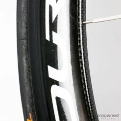 Shimano Dura-Ace 9000 C50 Carbon Tubular Rim Front Wheel -Racercykler Elegant Butik P1500479