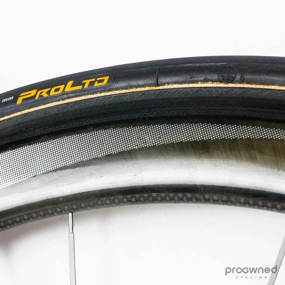 Shimano Dura-Ace 9000 C50 Carbon Tubular Rim Front Wheel 6 Shimano Dura-Ace 9000 C50 Carbon Tubular Rim Front Wheel - Billede 6