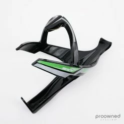 Elite Mio Sior Bottle Cage - Black & Green
