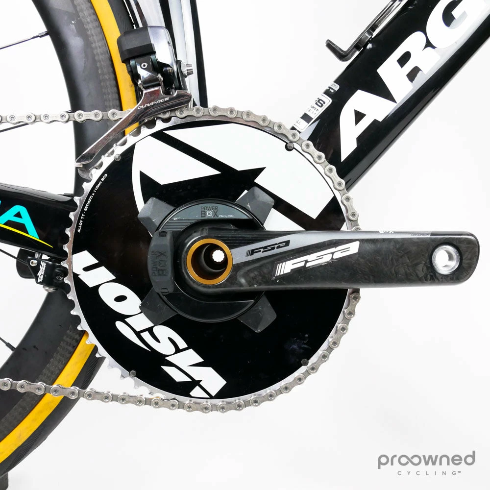 Argon 18 TT-118 Carbon Timetrial Bike - S - Dura-Ace Di2 - Zakharov Artyom - Astana 5 Argon 18 TT-118 Carbon Timetrial Bike - S - Dura-Ace Di2 - Zakharov Artyom - Astana - Billede 5