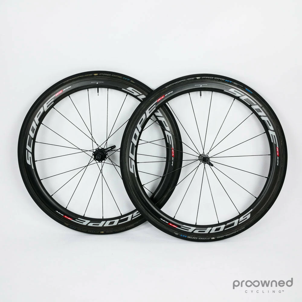 Scope R4C Carbon Tubular Rim Wheelset 1 Scope R4C Carbon Tubular Rim Wheelset