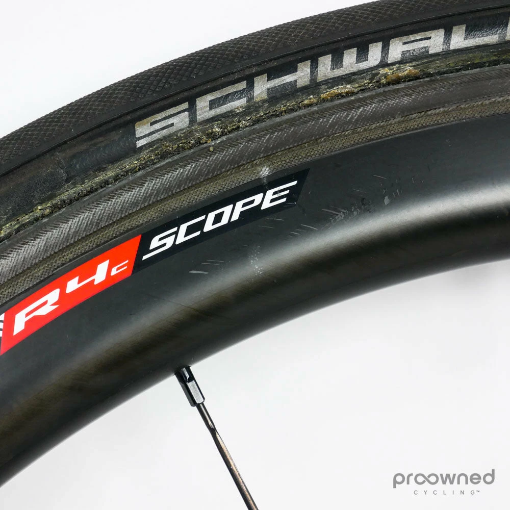 Scope R4C Carbon Tubular Rim Wheelset 8 Scope R4C Carbon Tubular Rim Wheelset - Billede 8