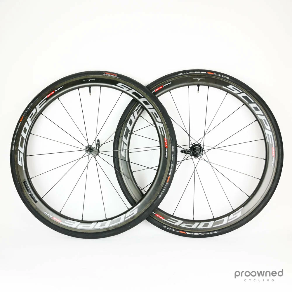 Scope R4C Carbon Clincher Rim Wheelset 1 Scope R4C Carbon Clincher Rim Wheelset
