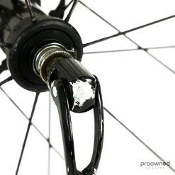 Fulcrum Speed 40T Tubular Rear Wheel - Black/Red -Racercykler Elegant Butik P1740734 2