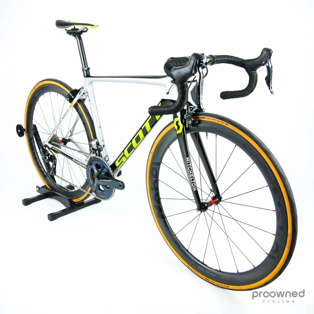 Scott Addict RC PRO Road Bike - S - A. Yates - Mitchelton-Scott 3 Scott Addict RC PRO Road Bike - S - A. Yates - Mitchelton-Scott - Billede 3