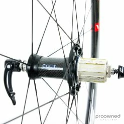 Fulcrum Speed 40T Tubular Wheelset - Black/White 9 Fulcrum Speed 40T Tubular Wheelset - Black/White -Racercykler Elegant Butik P1760056