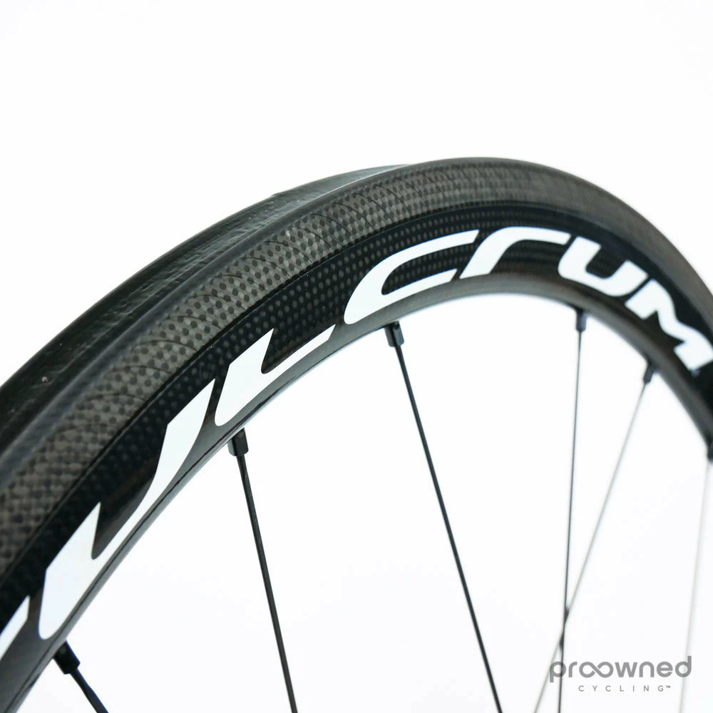 Fulcrum Speed 40T Tubular Wheelset - Black/White 6 Fulcrum Speed 40T Tubular Wheelset - Black/White - Billede 6