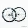Fulcrum Speed 40T/55T Tubular Wheelset - Black/White