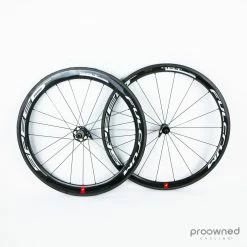 Fulcrum Speed 40T/55T Tubular Wheelset - Black/White