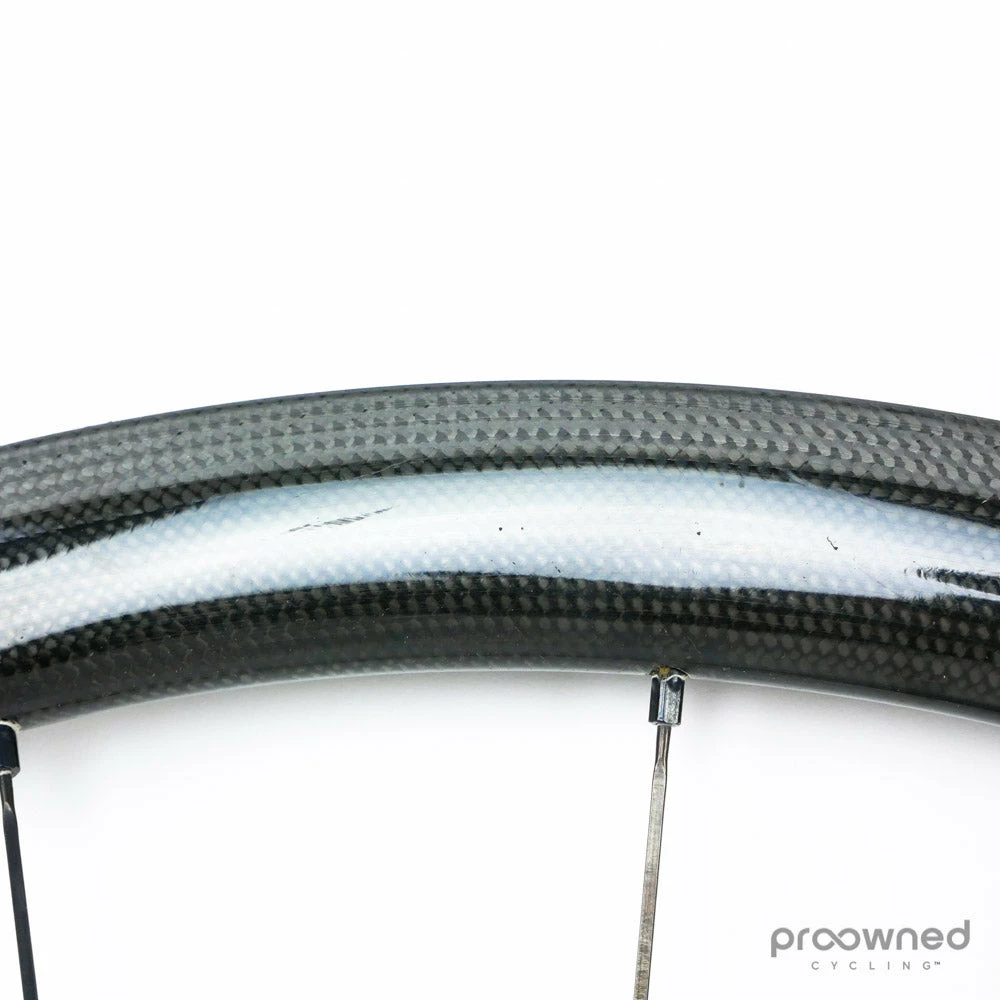 Fulcrum Speed 40T/55T Tubular Wheelset - Black/White 3 Fulcrum Speed 40T/55T Tubular Wheelset - Black/White - Billede 3