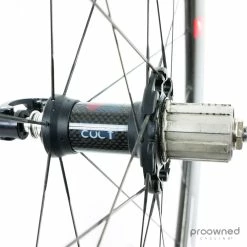 Fulcrum Speed 40T/55T Tubular Wheelset - Black/White 9 Fulcrum Speed 40T/55T Tubular Wheelset - Black/White -Racercykler Elegant Butik P1760170