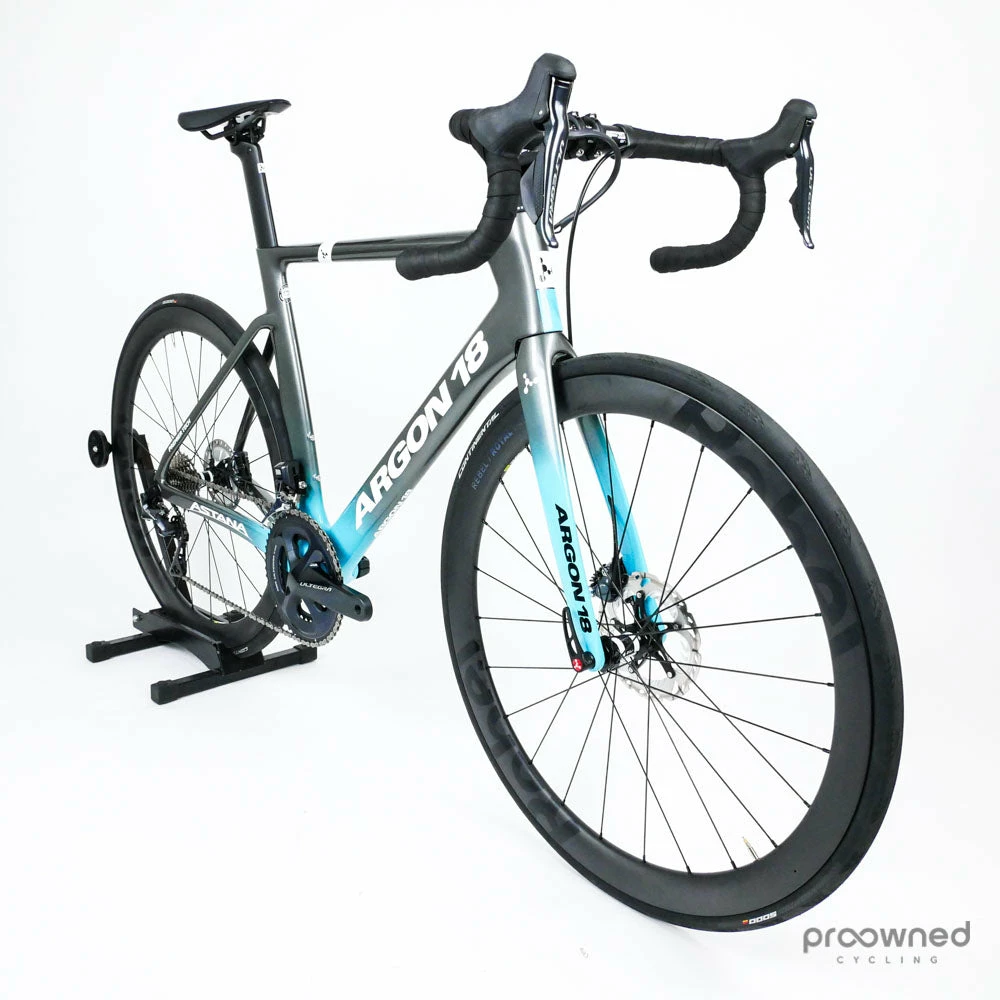 Argon 18 NItrogen Pro Disc - 54 - Ultegra Di2 - Astana Pro Team (New) 3 Argon 18 NItrogen Pro Disc - 54 - Ultegra Di2 - Astana Pro Team (New) - Billede 3