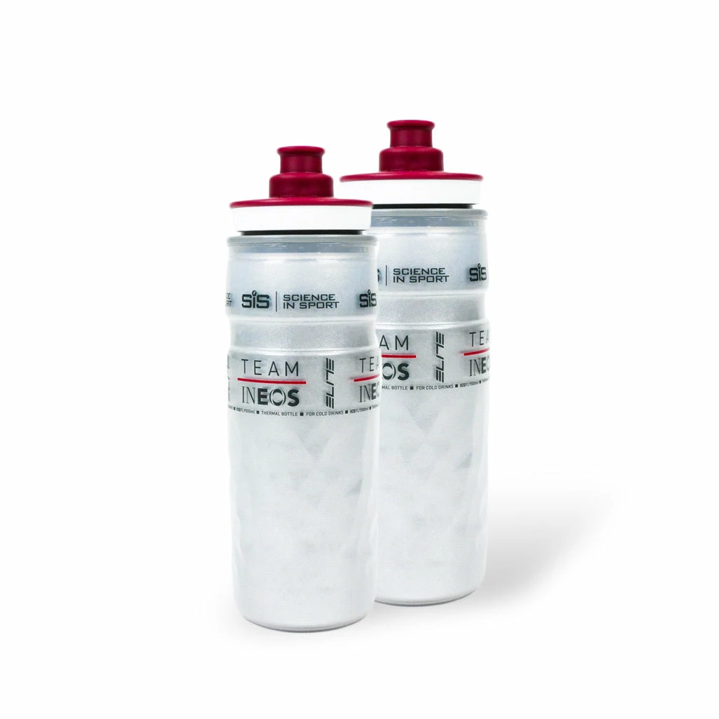 2 X Thermo Water Bottle - Elite Ice Fly 550ml - Team Ineos 1 2 X Thermo Water Bottle - Elite Ice Fly 550ml - Team Ineos