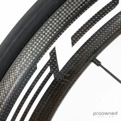 Fulcrum Speed 55T Tubular Front Wheel - Black/White 9 Fulcrum Speed 55T Tubular Front Wheel - Black/White -Racercykler Elegant Butik P1860412