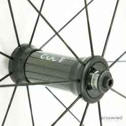 Fulcrum Speed 55T Tubular Wheelset - Black/White 10 Fulcrum Speed 55T Tubular Wheelset - Black/White -Racercykler Elegant Butik P1870203