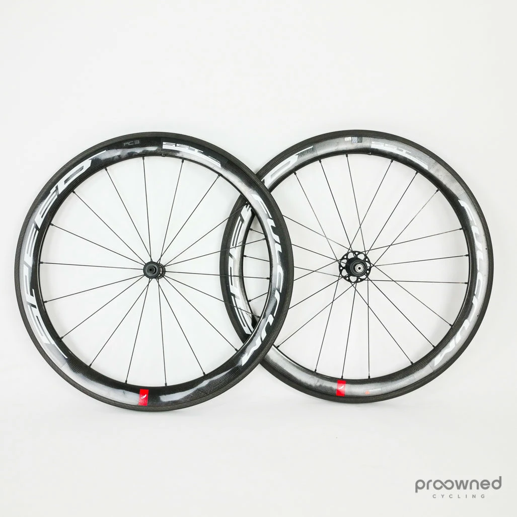Fulcrum Speed 55T Tubular Wheelset - Black/White 2 Fulcrum Speed 55T Tubular Wheelset - Black/White - Billede 2