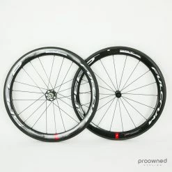 Fulcrum Speed 55T Tubular Wheelset - Black/White