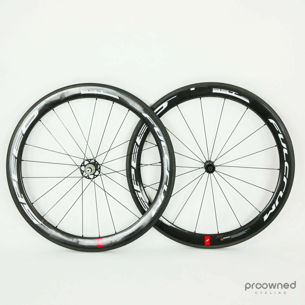 Fulcrum Speed 55T Tubular Wheelset - Black/White 1 Fulcrum Speed 55T Tubular Wheelset - Black/White