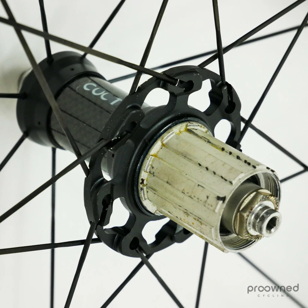 Fulcrum Speed 55T Tubular Wheelset - Black/White 5 Fulcrum Speed 55T Tubular Wheelset - Black/White - Billede 5