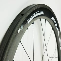 Fulcrum Speed 55T Tubular Wheelset - Black/White -Racercykler Elegant Butik P1870214