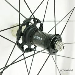 Fulcrum Speed 55T Tubular Wheelset - Black/White -Racercykler Elegant Butik P1870216