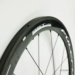 Fulcrum Speed 55T Tubular Wheelset - Black/White -Racercykler Elegant Butik P1870221