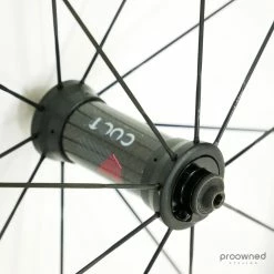 Fulcrum Speed 55T Tubular Wheelset - Black/White -Racercykler Elegant Butik P1870222