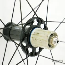 Fulcrum Speed 55T Tubular Wheelset - Black/White -Racercykler Elegant Butik P1870223