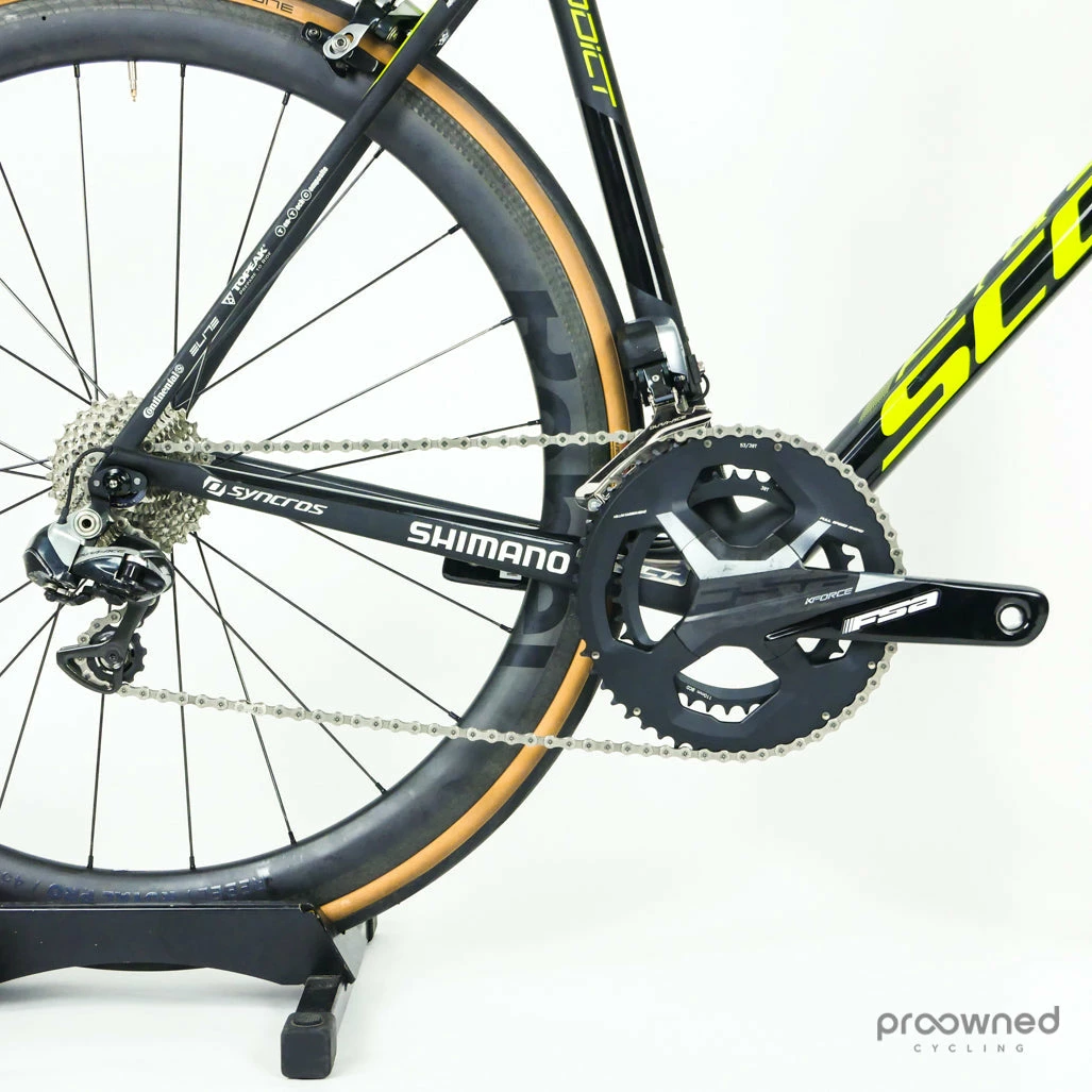 Scott Addict RC Pro - L/56 - J. Keukeleire - Dura-Ace Di2 - Mitchelton-Scott 4 Scott Addict RC Pro - L/56 - J. Keukeleire - Dura-Ace Di2 - Mitchelton-Scott - Billede 4