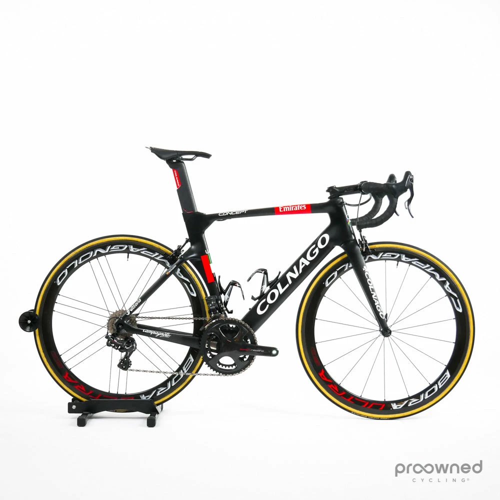 Colnago Concept - 52s - Campagnolo Super Record EPS 12-speed - UAE Team Emirates 3 Colnago Concept - 52s - Campagnolo Super Record EPS 12-speed - UAE Team Emirates - Billede 3